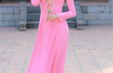 Cách chọn áo dài cưới màu hồng phấn cho các nàng dâu đẹp nhất 2017