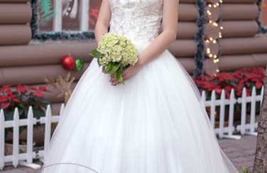 Bộ sưu tập váy cưới công chúa tuyết với nét đẹp quyến rũ