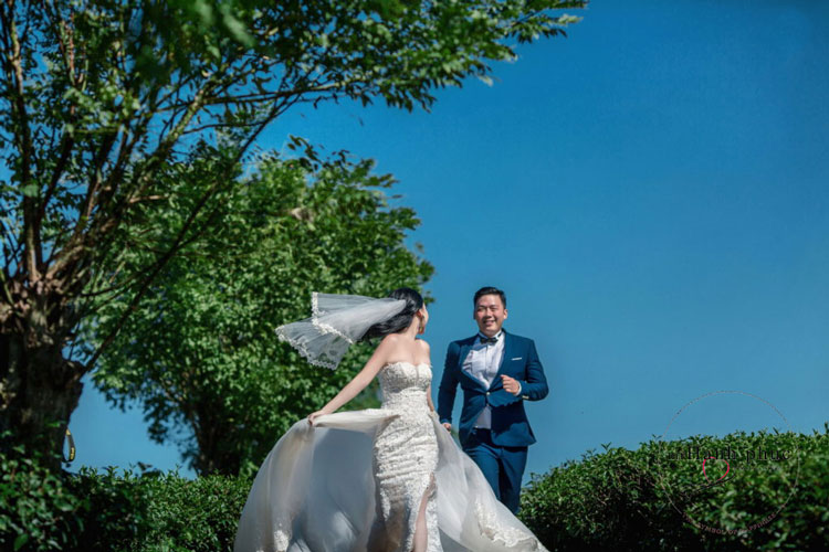 chụp ảnh cưới ở Công viên Gia Định